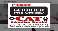 Desktop Screenshot of furryfriendsnetwork.com